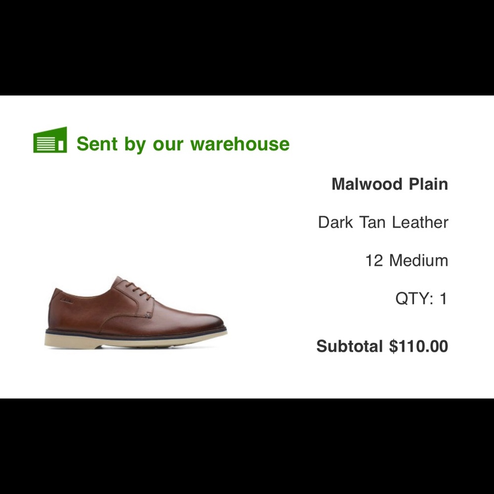 NWOT Mens Clarks